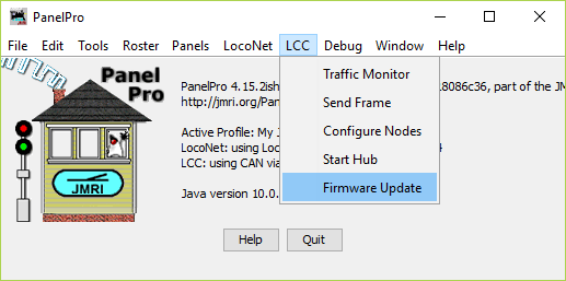 Select LCC Firmware Update